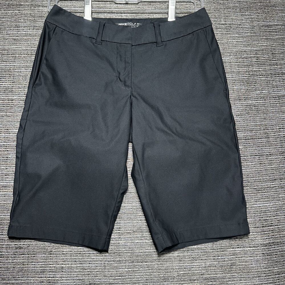 Nike Shorts Women's Size 0 Black Dri-Fit Tournament Golf 747135-010